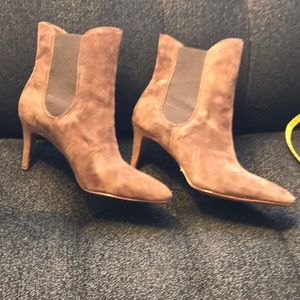 Ralph Lauren suede bootie